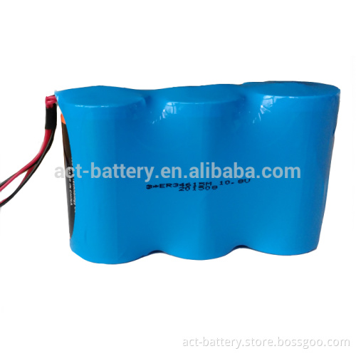 3*ER34615M 10.8V lithium battery pack 14.5Ah for GSM model
